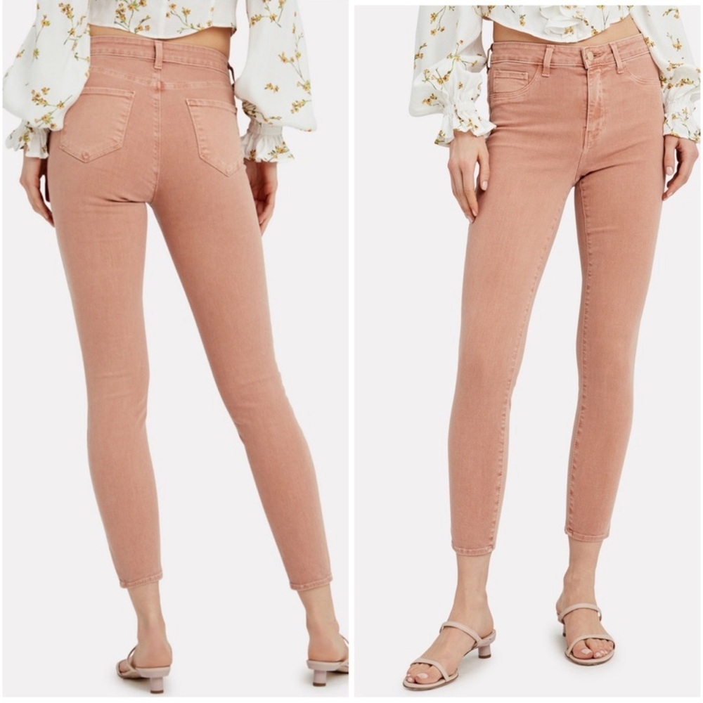 NWOT L'agence Margot High Rise Skinny Terracotta Wash Size 30 Minimalist‎ Casual